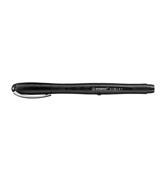 Rollerball, Bl@ck, Punta Media 0.5 mm, Negro, Unidad